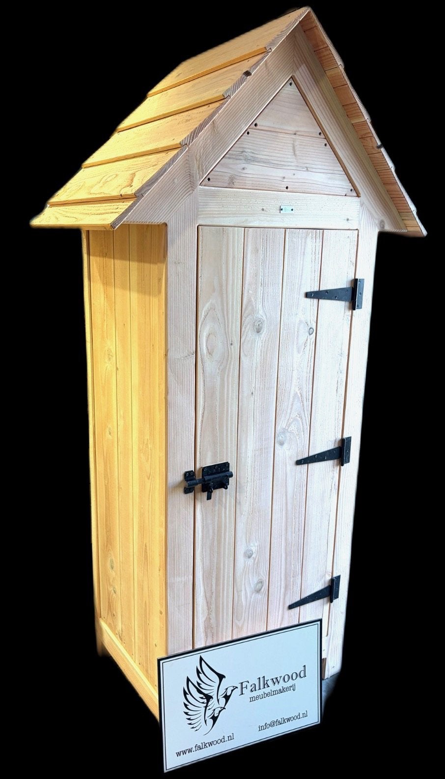Robuuste Tuinkast op Maat – Massief Douglas van Falkwood, Tuin en Terras, Ophalen, Overige typen, Nieuw, Hout