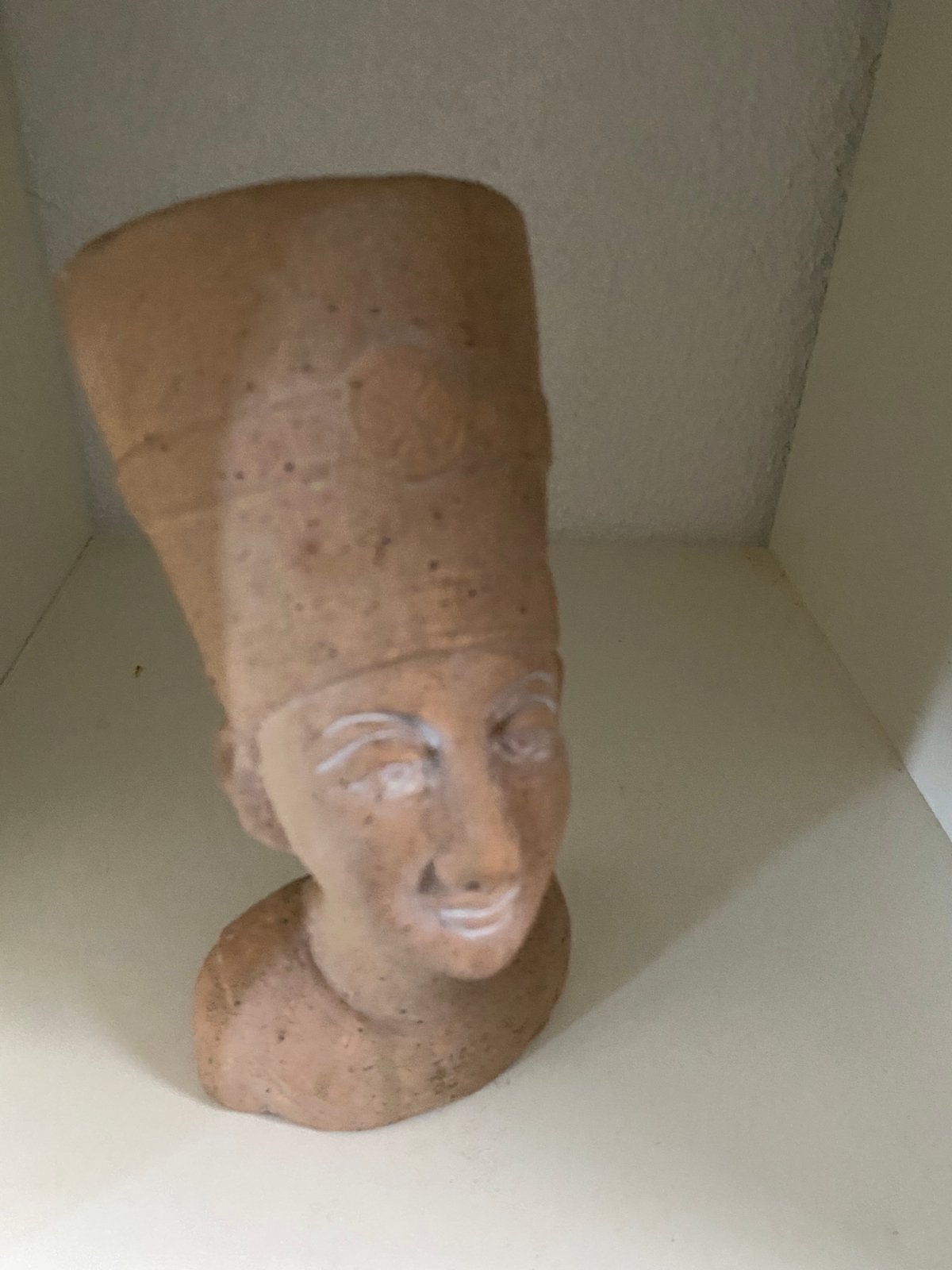Spaarpot Nefertete/Nefertiti, Ophalen