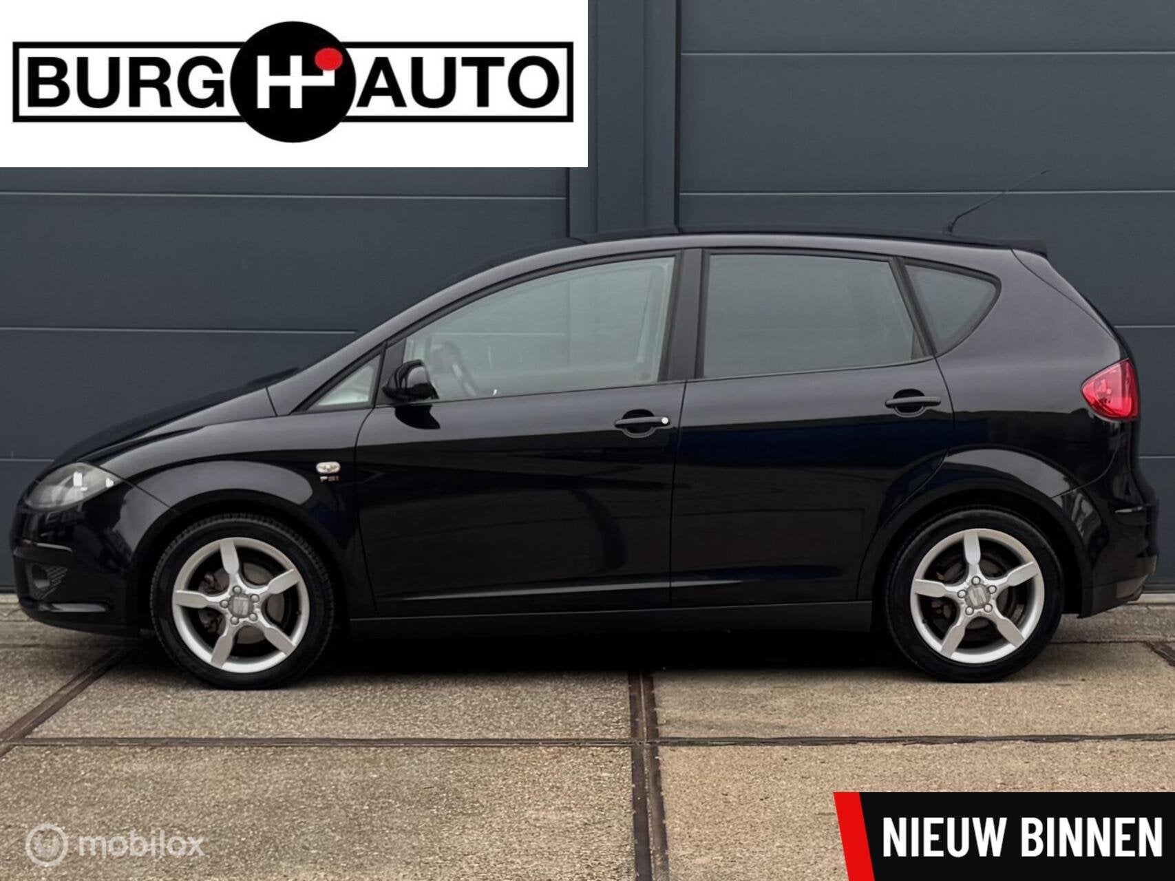 Seat Altea 2.0 FSI Lifestyle 150PK - LEDER BEKLEDING - ECC -, Auto's, Voorwielaandrijving, Gebruikt, Zwart, Verwarmde buitenspiegels