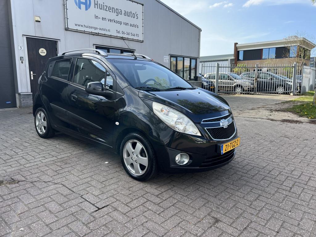 Chevrolet Spark 1.0 16V LS Bi-Fuel/LPG| AIRCO| APK:21-11-202, Auto's, Voorwielaandrijving, Euro 5, 4 cilinders, Metallic lak