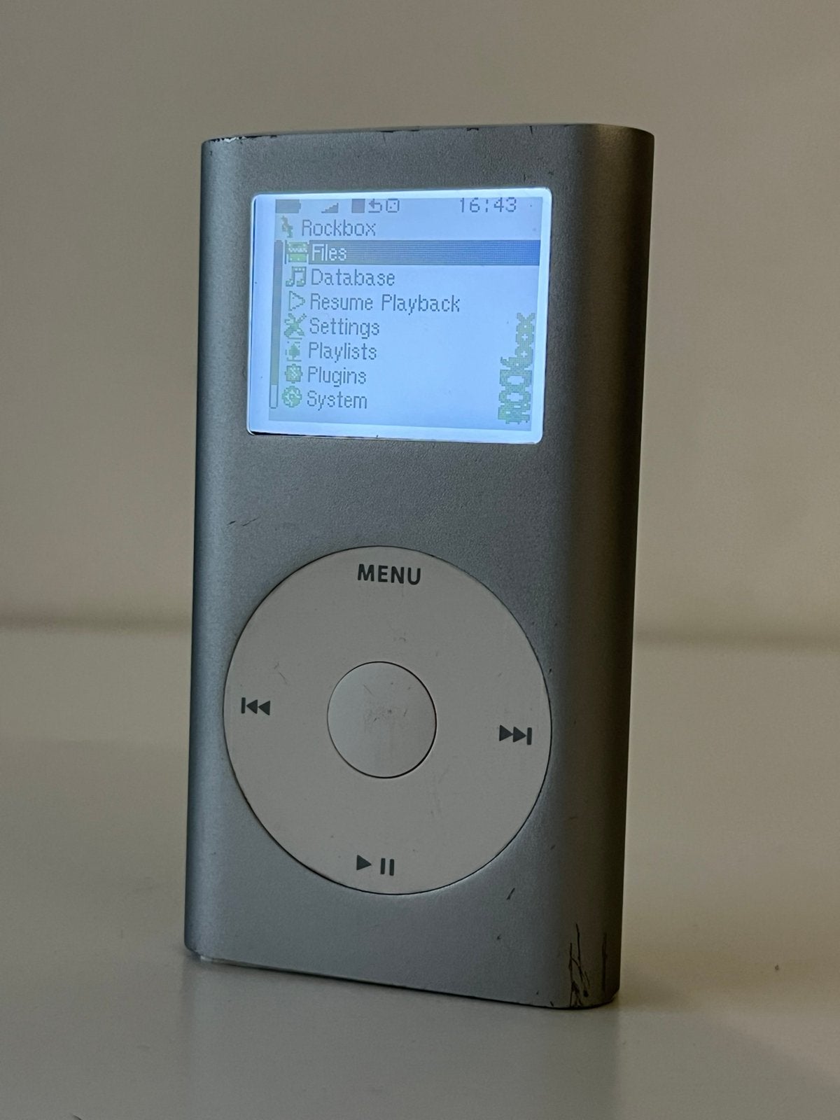 iPod mini 128Gb + Rockbox (m2457589912) — Mp3-spelers | Apple iPod ...