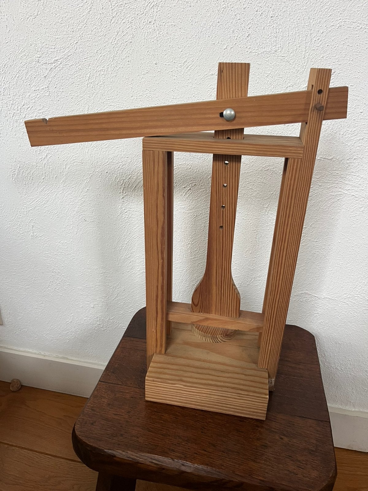 Kaaspers voor kleine harde kaasjes max 16 cm, Overige typen, Ophalen of Verzenden, Zo goed als nieuw, Hout