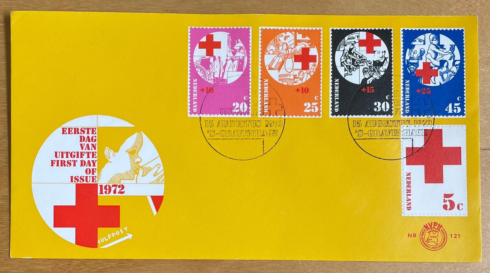 Postzegels Nederland; Eerstedagafstempeling E121, Postzegels en Munten, Postzegels | Eerstedagenveloppen, Ophalen of Verzenden