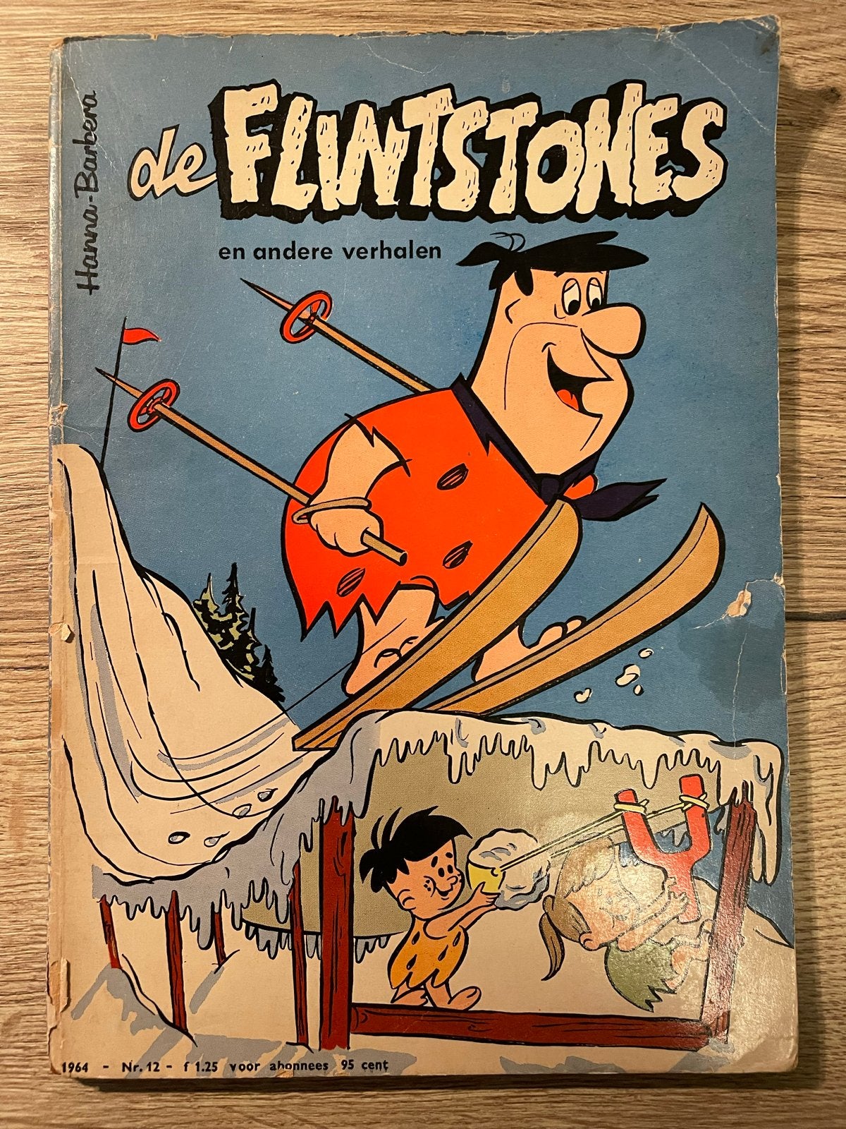 De Flintstones en andere verhalen - Stripboek uit 1964, Eén stripboek, Ophalen of Verzenden, Gelezen
