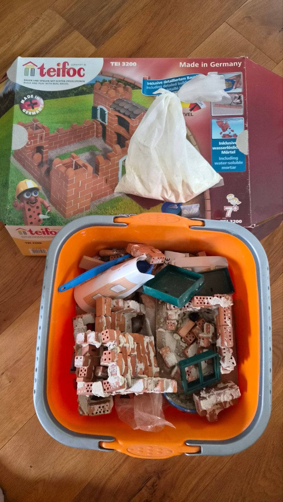 Teifoc Bouwset met Echte Bakstenen - TEI 3200, Ophalen, Gebruikt, Overige merken