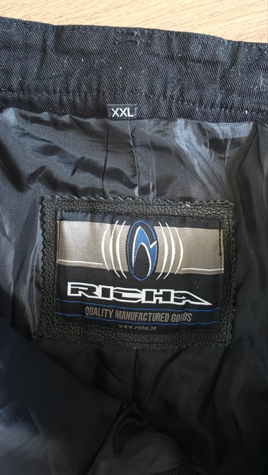 Nieuwe Richa leren motorbroek XXL - nooit gedragen!, Motoren, Ophalen of Verzenden, Broek | leer