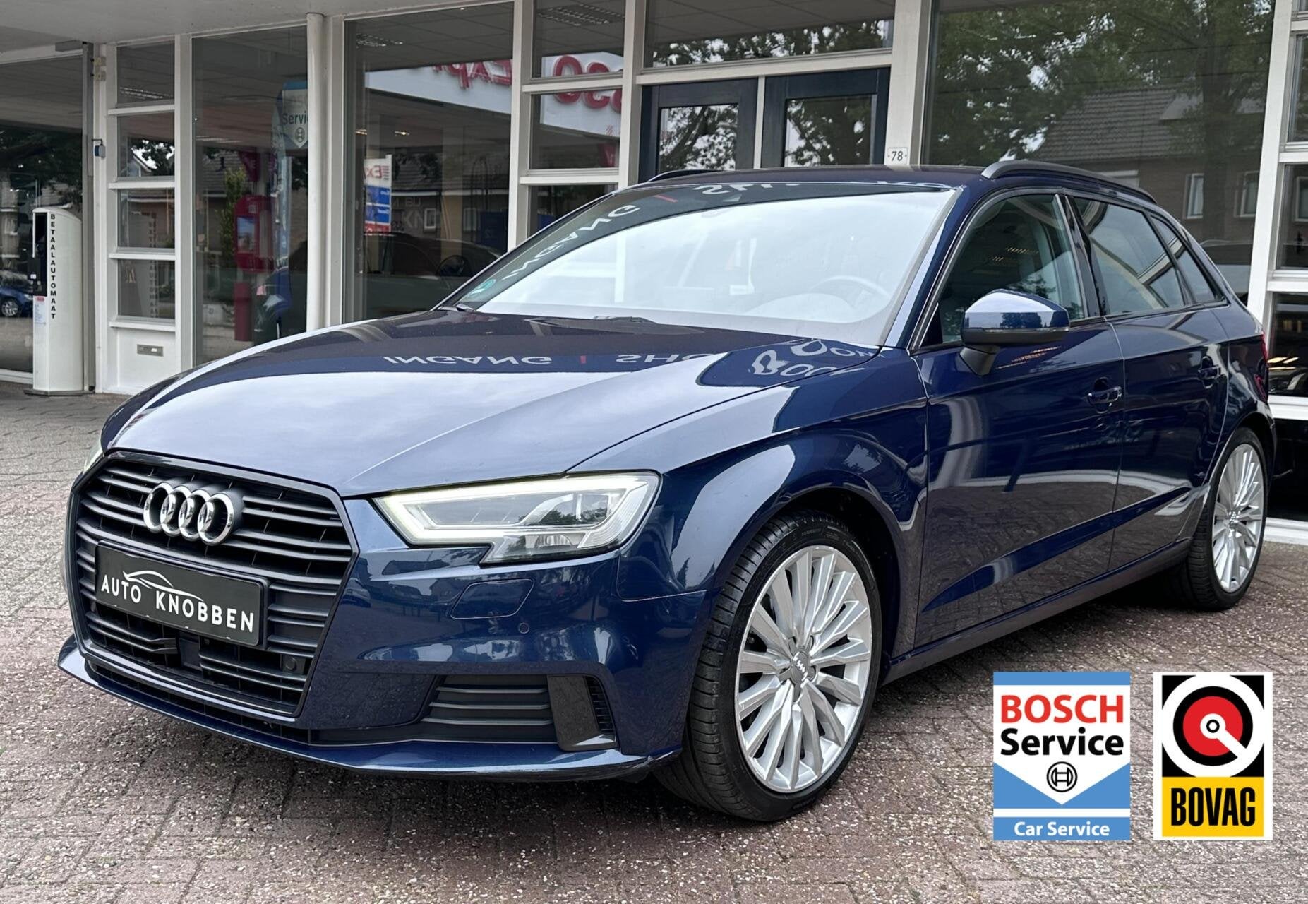 Audi A3 Sportback 35 TFSI CoD Sport Led, Digidash, Leer, ACC, Auto's, Audi, Voorwielaandrijving, 1225 kg, 4 cilinders, Blauw