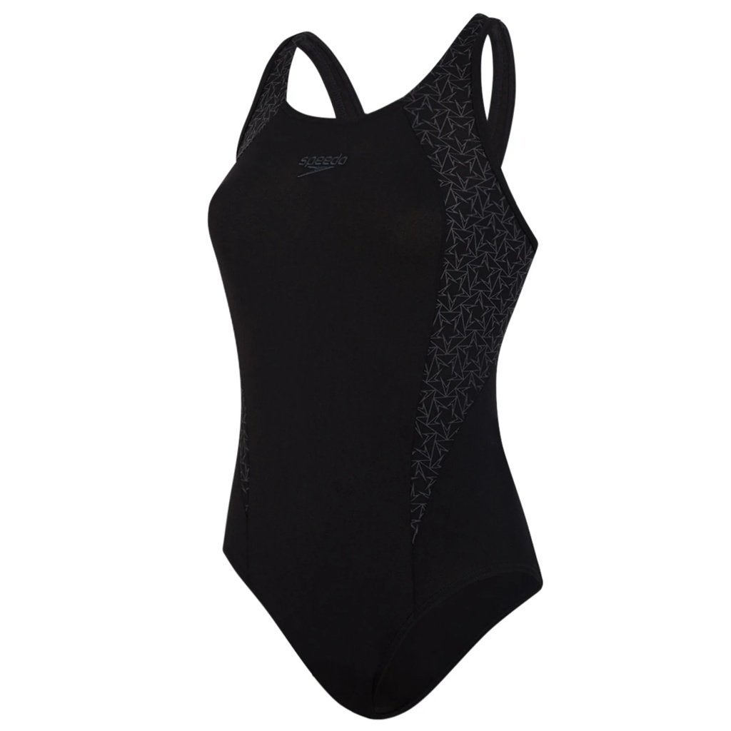 Nieuw Speedo W Endurance+ Boomstar Splice Flyback badpak, Zwart, Info@allsport-group.com, All Sport NV, Nieuw