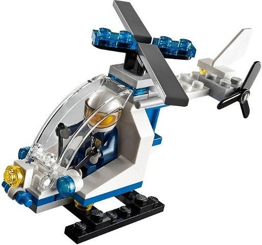 Lego City Police Set 30226 - Police Helicopter Politie, Ophalen of Verzenden, Gebruikt, Complete set, Lego