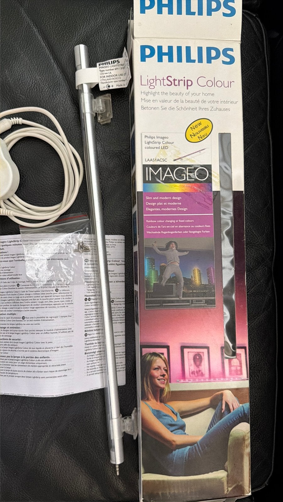 Philips LightStrip Colour LED-strip - zgan in doos, Kleur aanpasbaar, Ophalen of Verzenden, Zo goed als nieuw, Philips