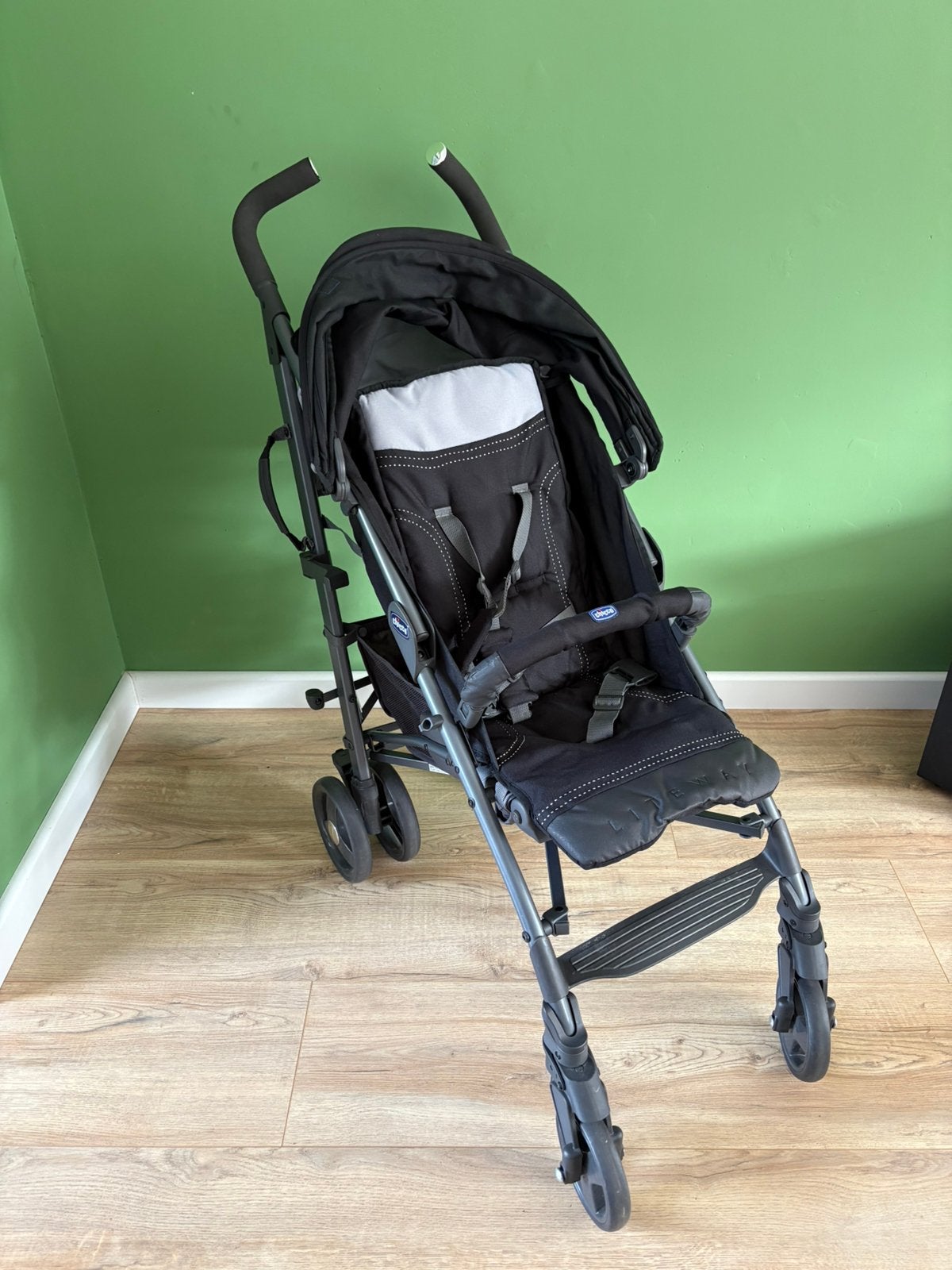 Chicco Liteway Buggy – Zo Goed Als Nieuw! Incl. Regenhoes, Ophalen, Zo goed als nieuw, Overige merken, Regenhoes