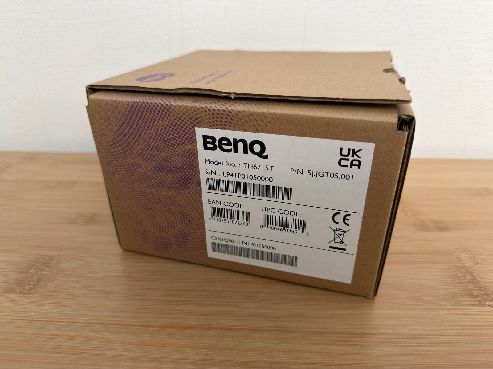 BenQ nieuwe originele reservelamp voor beamer, Ophalen of Verzenden, Nieuw, Beamerlamp