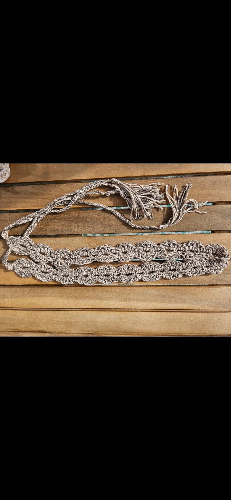 Gehaakt riem, Verzenden, Nieuw, Overige kleuren, 100 cm of meer