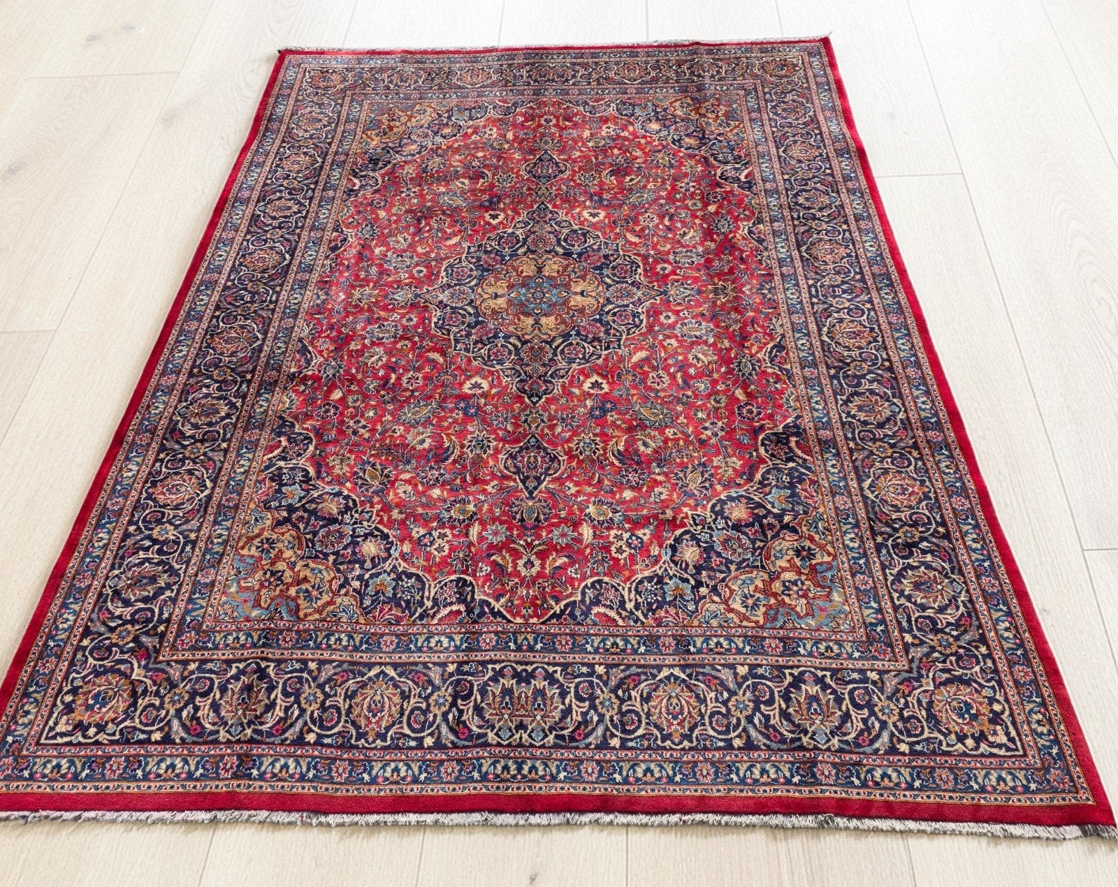 Handgeknoopt perzisch tapijt kashmar 395x300