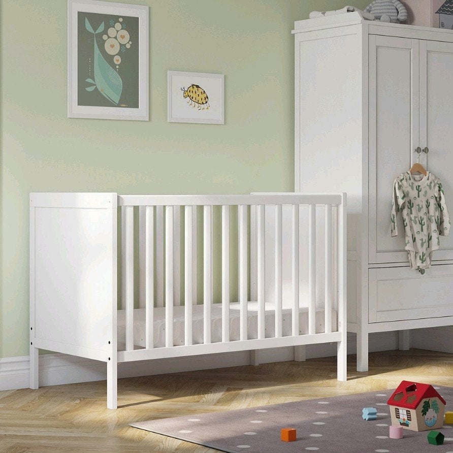 IKEA Sundvik Ledikant/Peuterbed 60x120 met dekbedset, Ophalen, Gebruikt