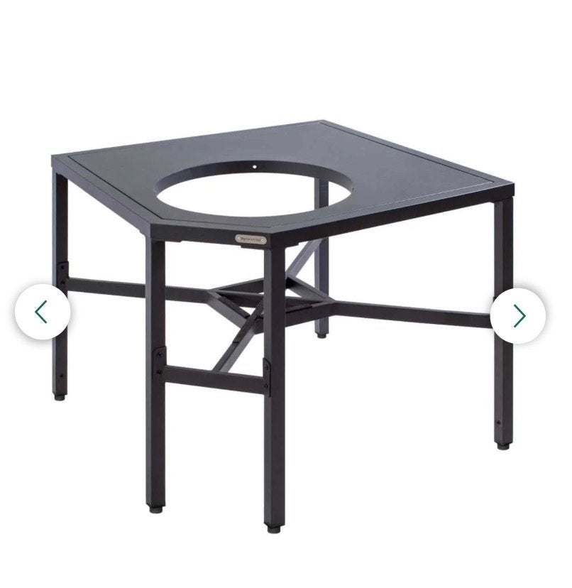 Gezocht Big Green Egg Large hoektafel, Ophalen of Verzenden, Gebruikt