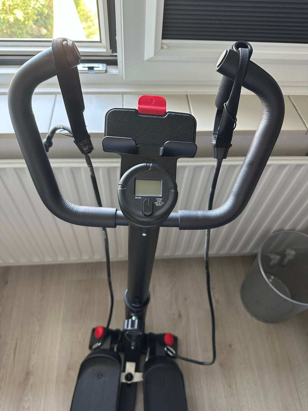 Crivit Mini Stepper met Handgreep en Trainingsbanden, Ophalen, Gebruikt, Stepapparaat, Armen
