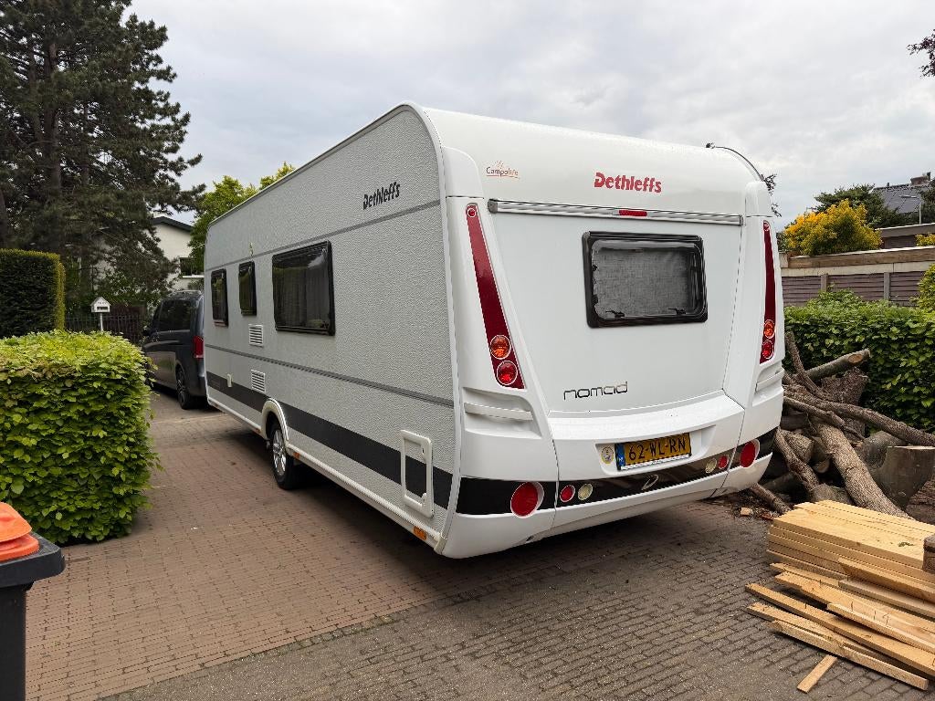 Dethleffs Nomad 520 RET met MOVER, vaste luifel in TOPSTAAT, Rondzit, Particulier, Dethleffs, 5 tot 6 meter