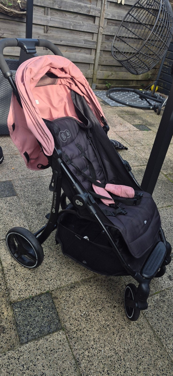 Kinderkraft buggy met liggedeelte - Zo goed als nieuw, Ophalen, Gebruikt, Overige merken, Verstelbare rugleuning
