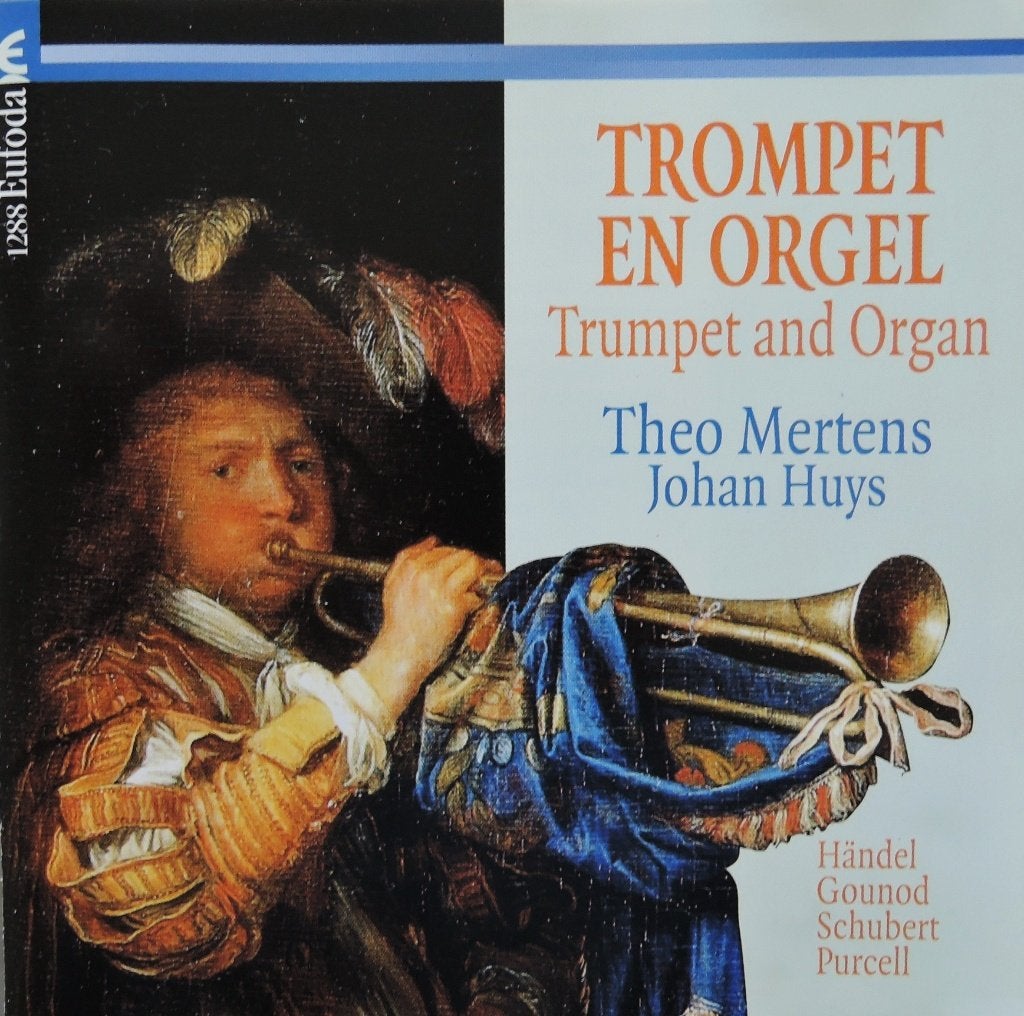 Muziek voor trompet en orgel - Mertens / Huys - Eufoda - DDD, Cd's en Dvd's, Cd's | Klassiek, Kamermuziek, Ophalen of Verzenden