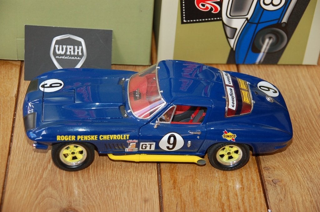 CHEVROLET CORVETTE PENSKE RACING #9 EXOTO zie info WRH, Verzenden, Gebruikt, Auto, Overige merken