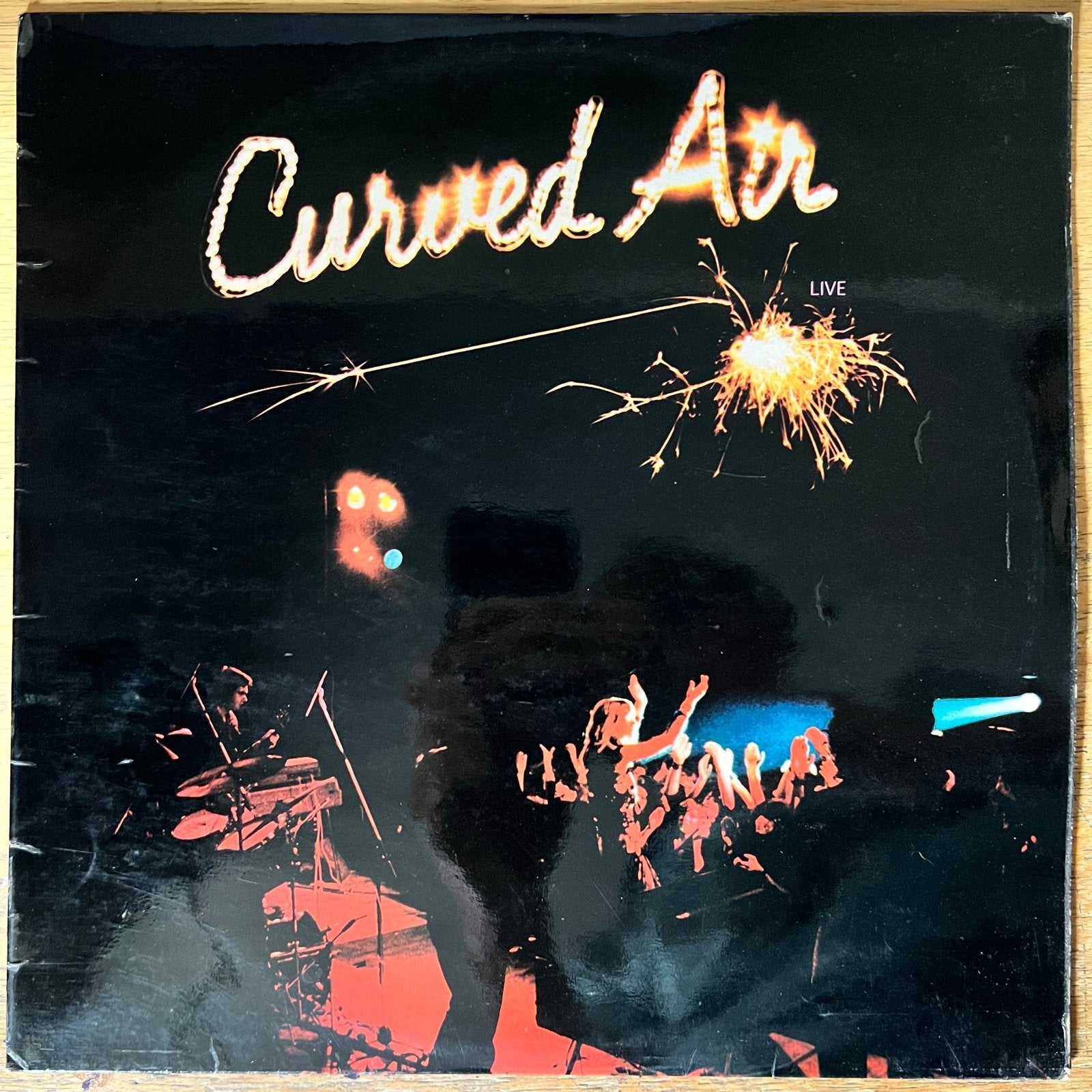 Curved Air Live LP (1975) - Progressive Rock, LP, Originele persing, Ophalen of Verzenden, 12 inch