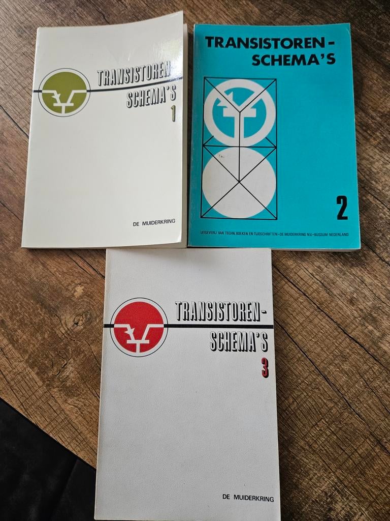 Transistoren-Schema's 1, 2 en 3 - De Muiderkring, Boeken, Ophalen of Verzenden, Gelezen, Elektrotechniek, De Muiderkring