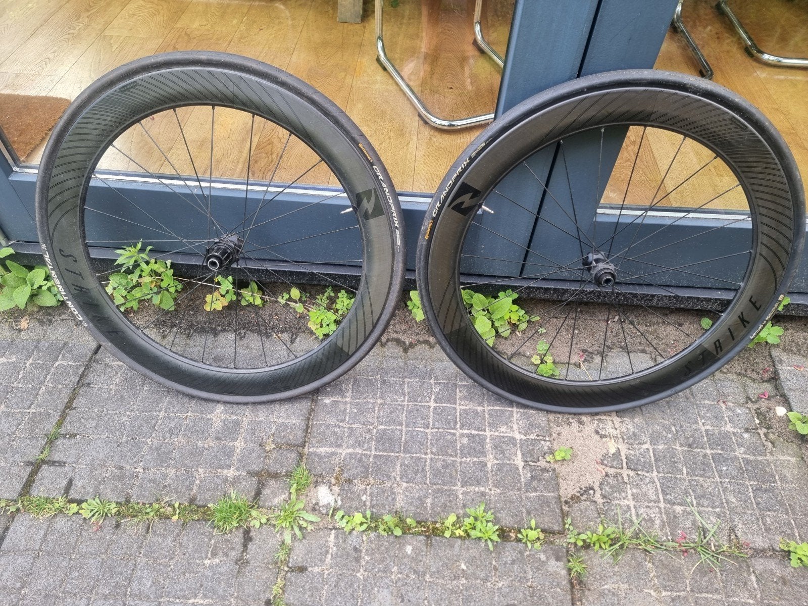 Reynolds Strike carbon wielen - Racefiets, Fietsen en Brommers, Fietsonderdelen, Gebruikt, Reynolds, Racefiets, Carbon
