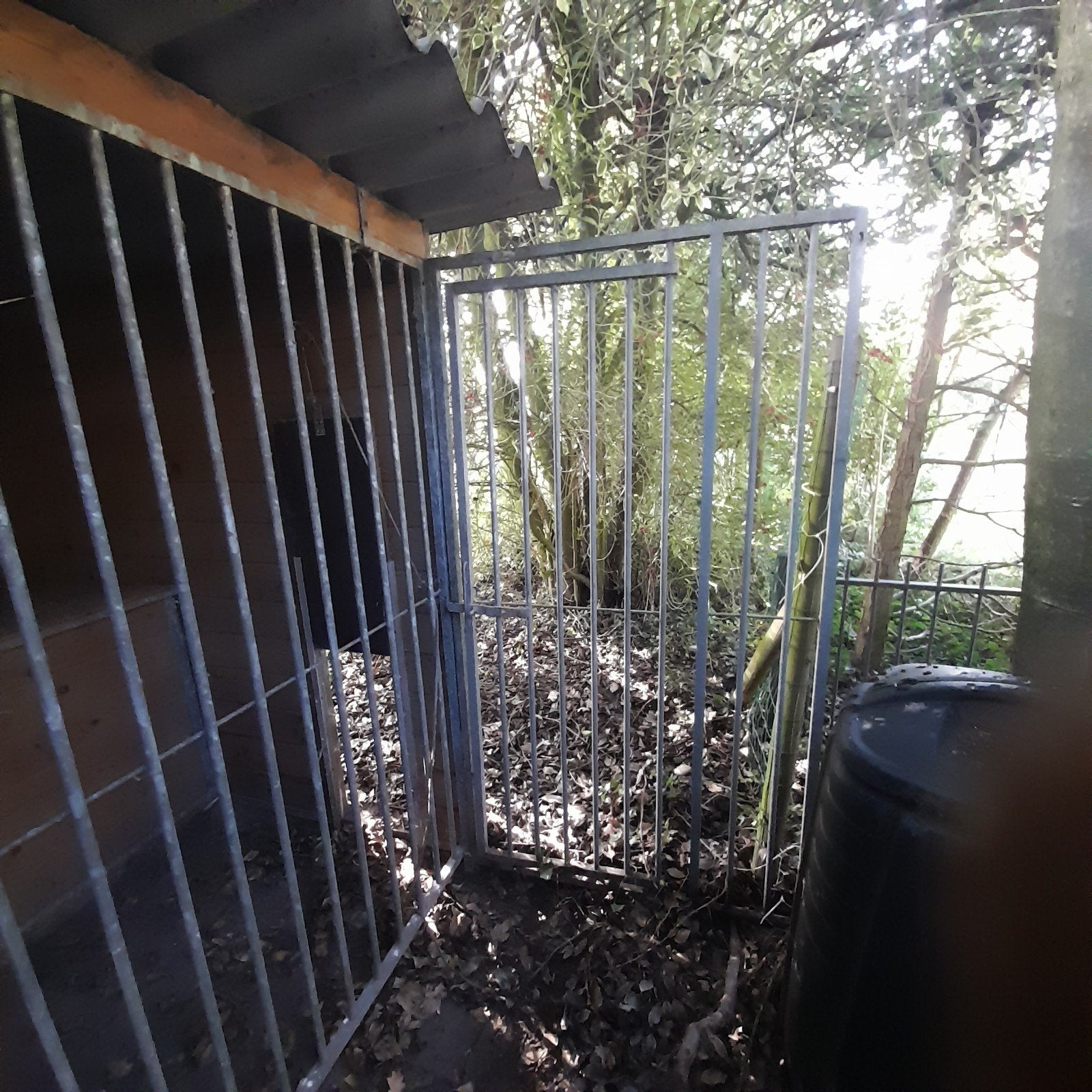 metalen hekwerk, Tuin en Terras, Ophalen, Gebruikt, IJzer, Sierhekwerk