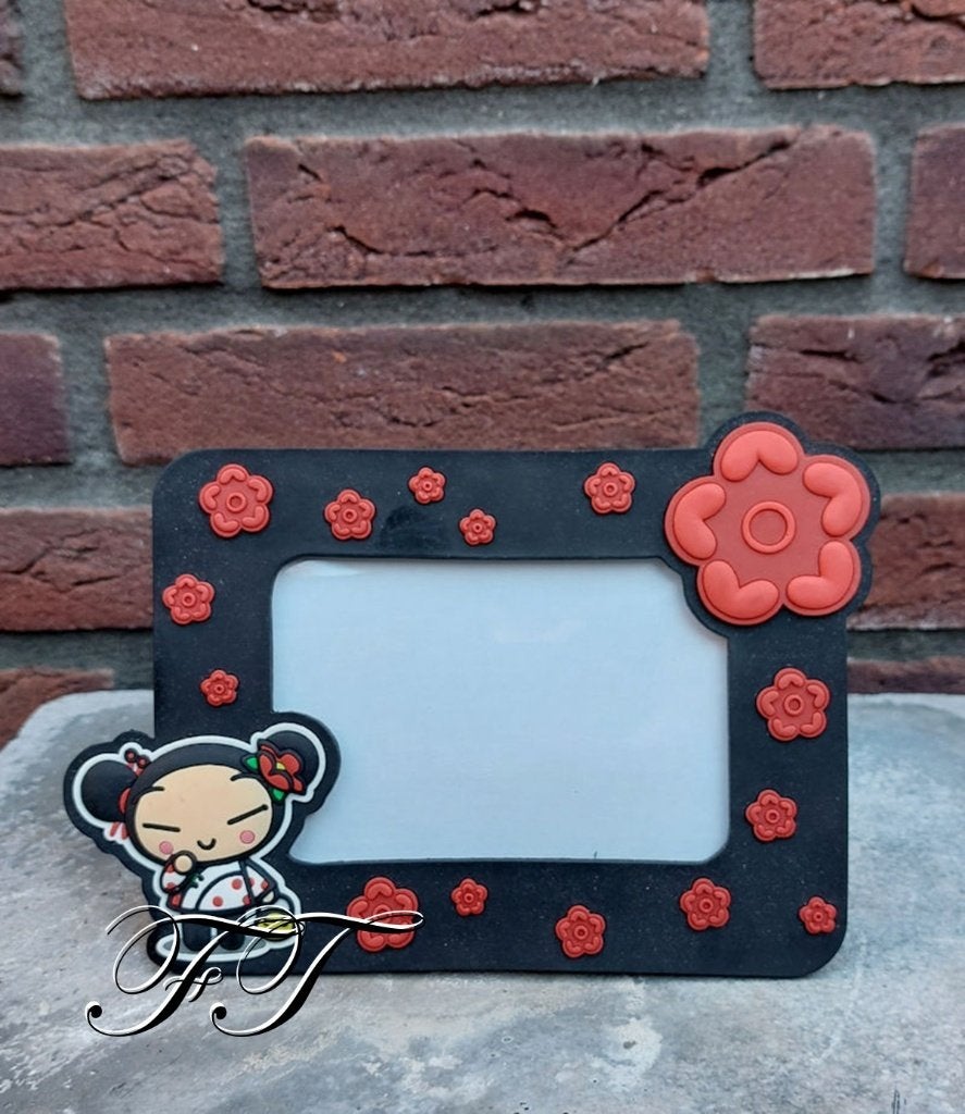 Pucca Fotolijstje - Leuk voor elke gelegenheid!, Standaard fotolijst, Ophalen of Verzenden, Zo goed als nieuw, Zwart