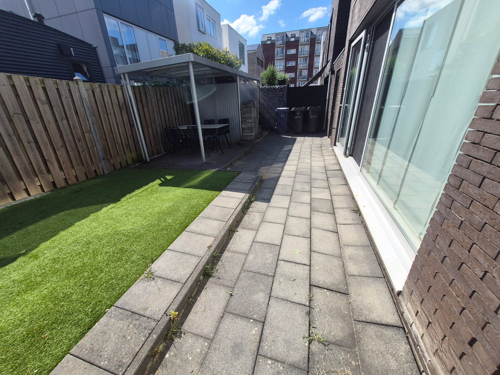*!Gratis!* Gebruikte betontegels en klinkers voor tuin, Ophalen, Gebruikt, Klinkers, 10 m² of meer