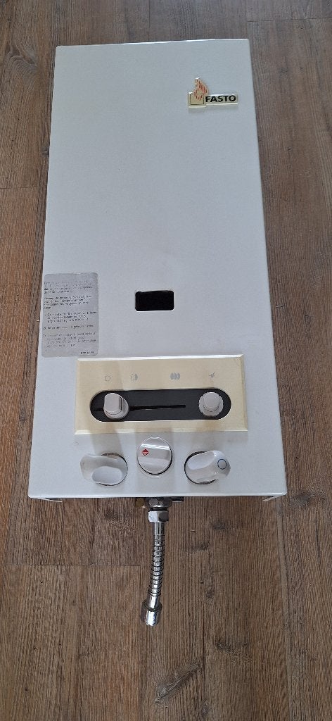 Fasto geiser 1455, Ophalen, Gebruikt, Aardgas, Minder dan 20 liter