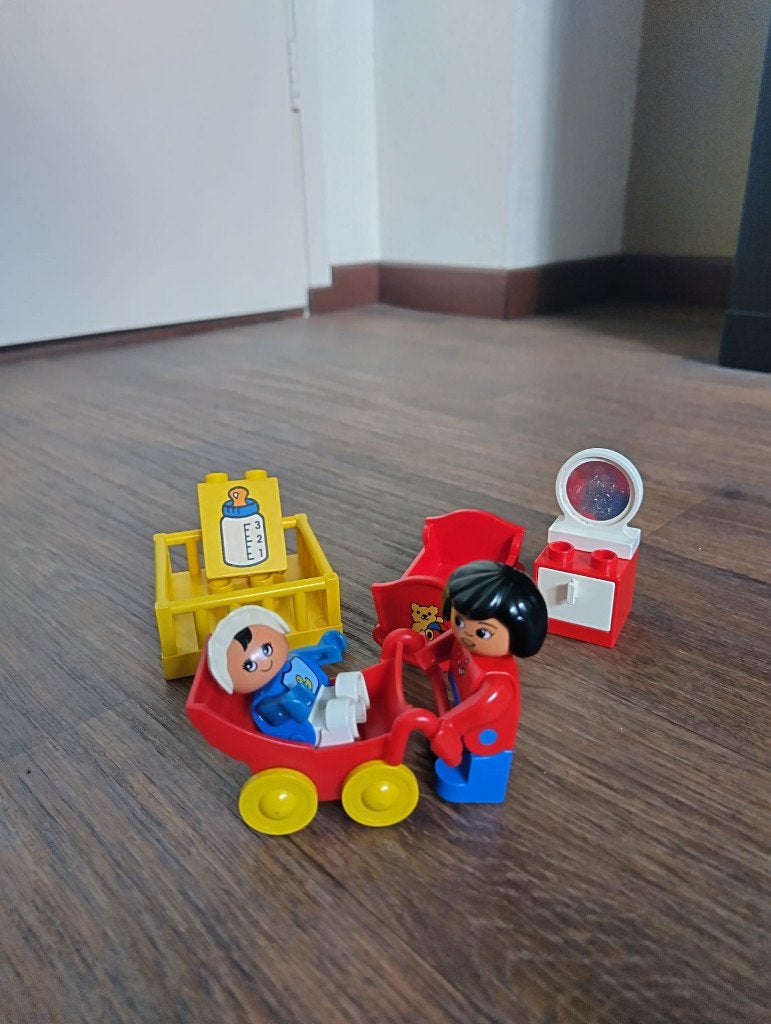 Duplo moeder met kind, Kinderen en Baby's, Gebruikt, Overige thema's, Ophalen of Verzenden, Duplo