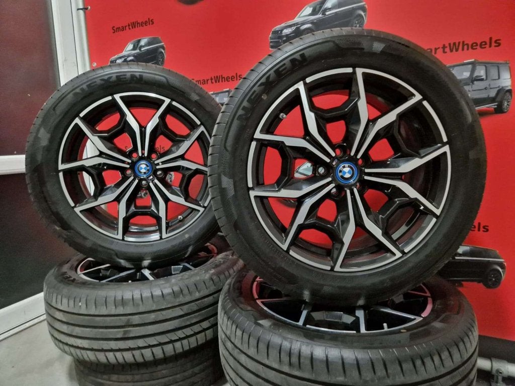 19 inch ORIGINEEL BMW 887 M X3 X5 G02 G08 IX3 VELGEN BANDEN, Auto-onderdelen, Banden en Velgen, 245 mm, Banden en Velgen, Niet ingevuld