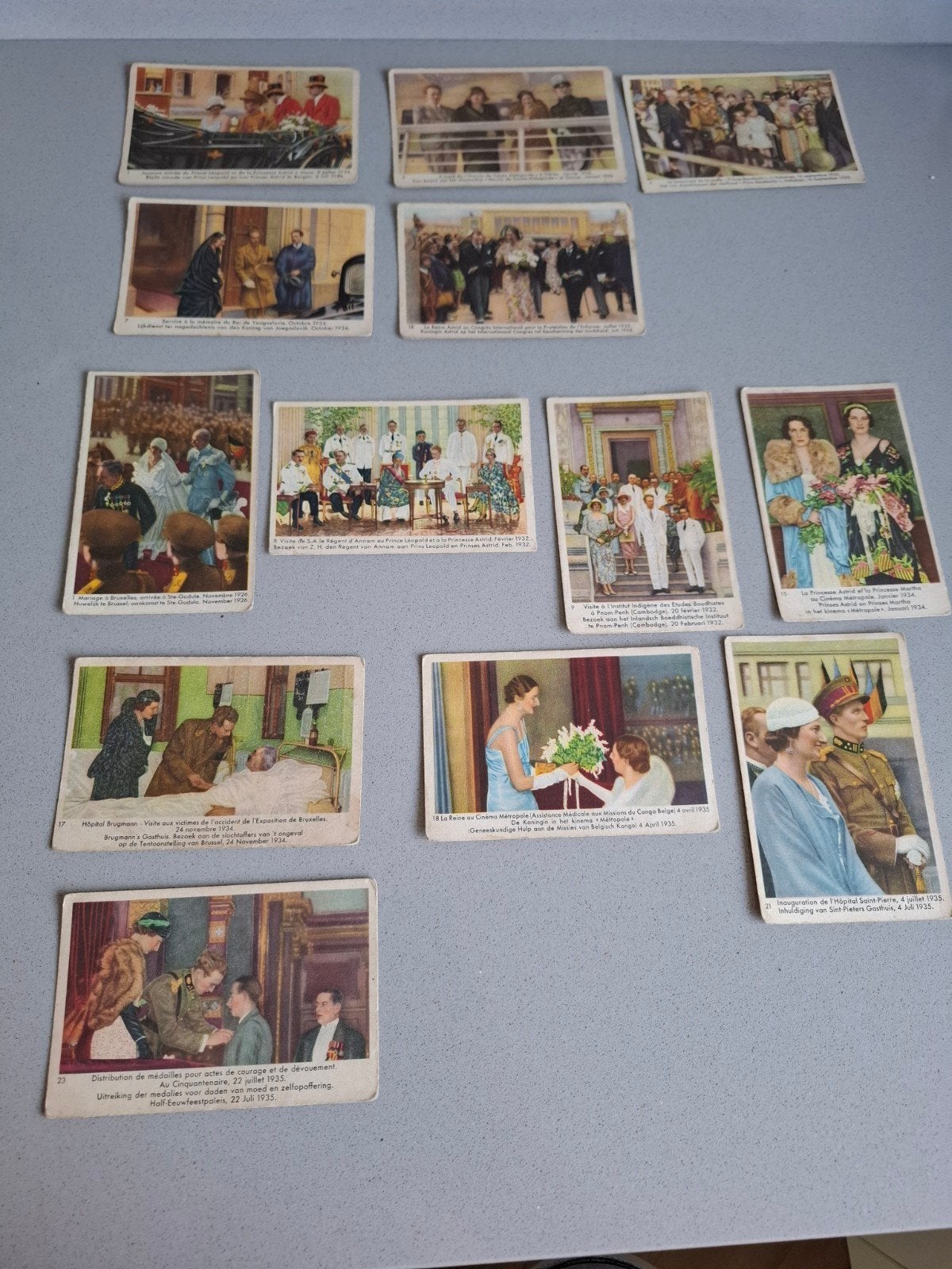 Vintage Côte d'Or Koningin Astrid verzamelkaarten, Verzamelen, Ophalen of Verzenden, Gebruikt, Kaart, Foto of Prent