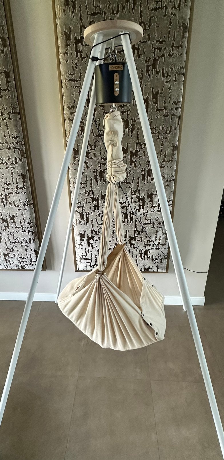 Babyhangmat, schommel nonomo elektrisch wiegen, Ophalen of Verzenden, Nieuw, Wieg