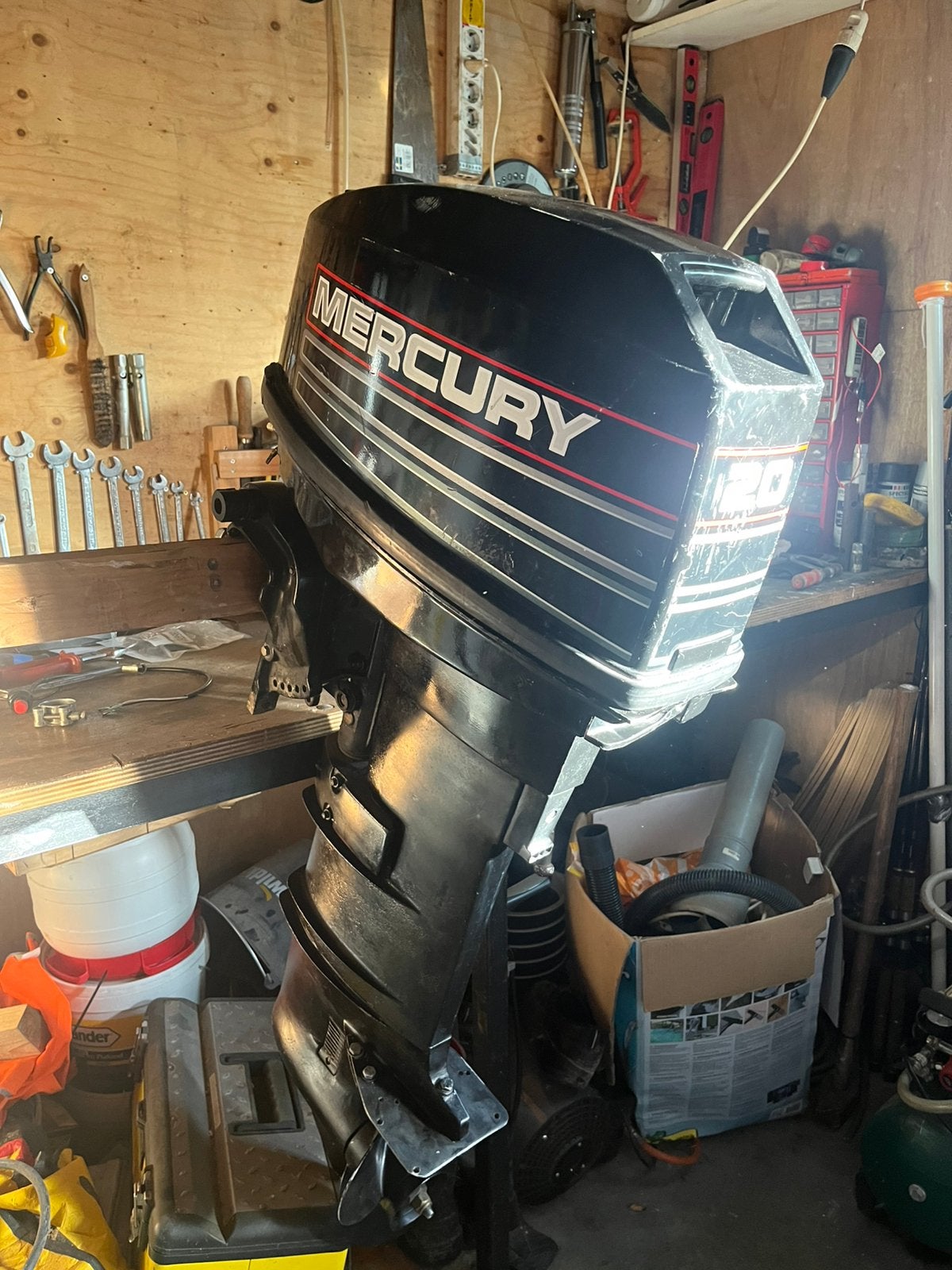 Mercury 20pk 2 takt, Watersport en Boten, Ophalen of Verzenden, Gebruikt