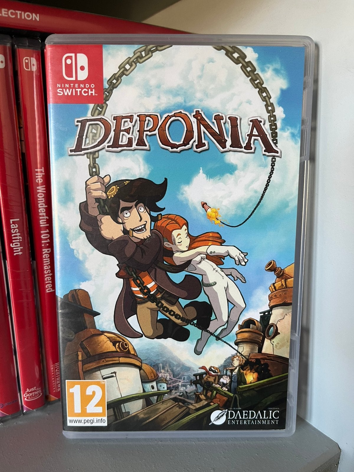 Deponia (Nintendo Switch), Spelcomputers en Games, Games | Nintendo Switch, Zo goed als nieuw, 1 speler, Ophalen of Verzenden