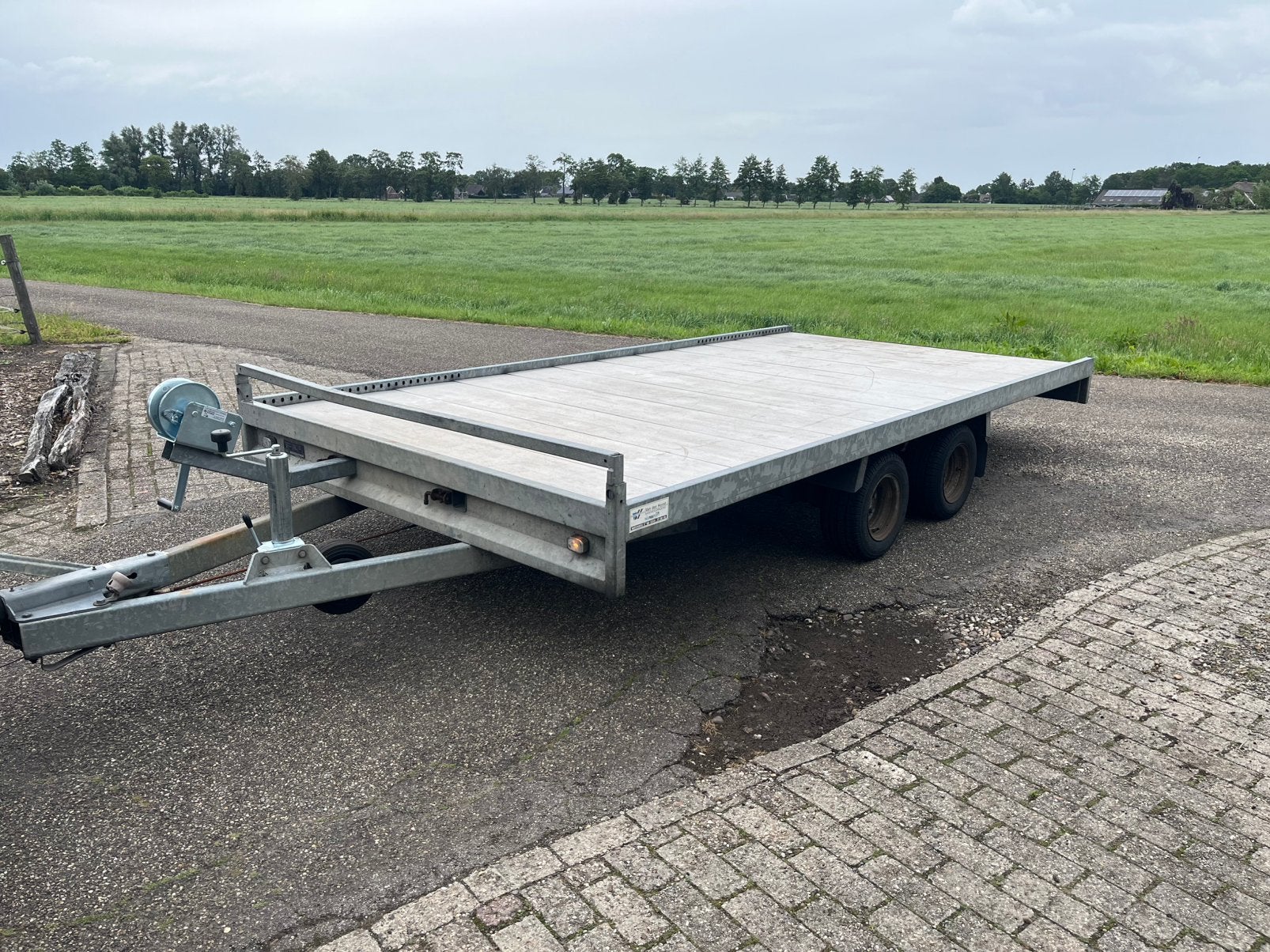 Transportwagen, 100 liter of meer, Ophalen, Zo goed als nieuw, Transportkar