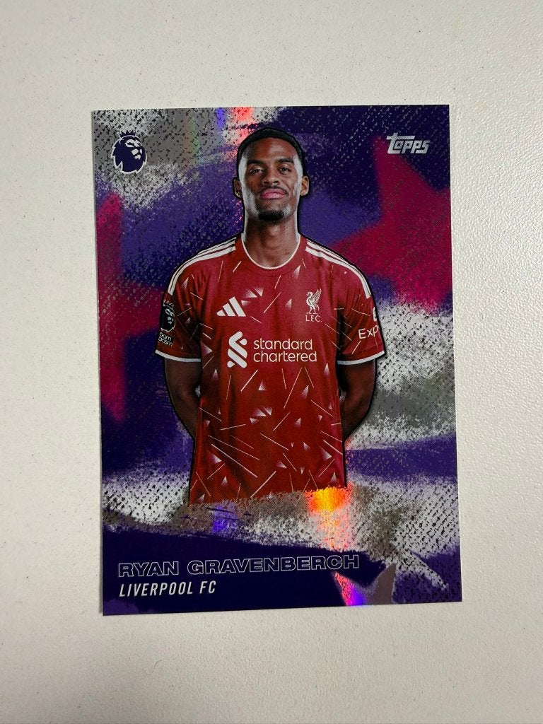 Ryan Gravenberch Stars Of The Premier League Topps 2026-27, Ophalen of Verzenden, Nieuw, Buitenlandse clubs, Poster, Plaatje of Sticker