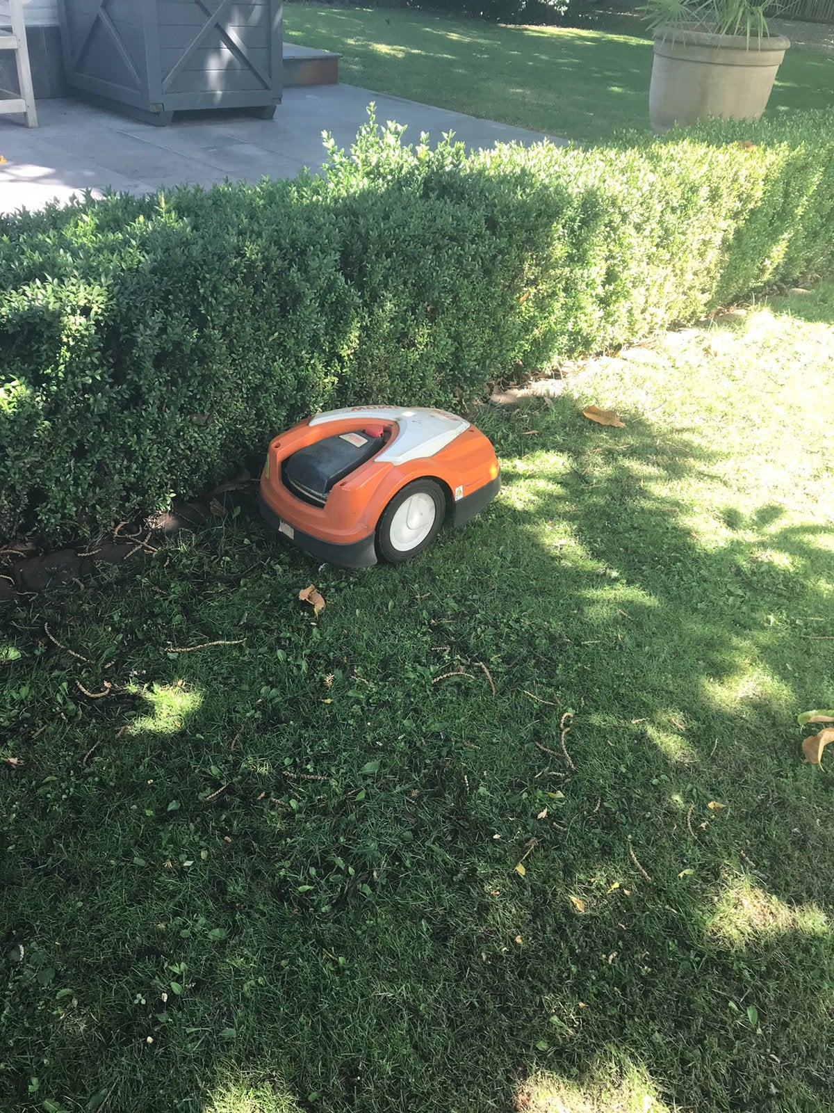 Robotmaaier stihl, Ophalen of Verzenden, Zo goed als nieuw, 20 tot 25 cm