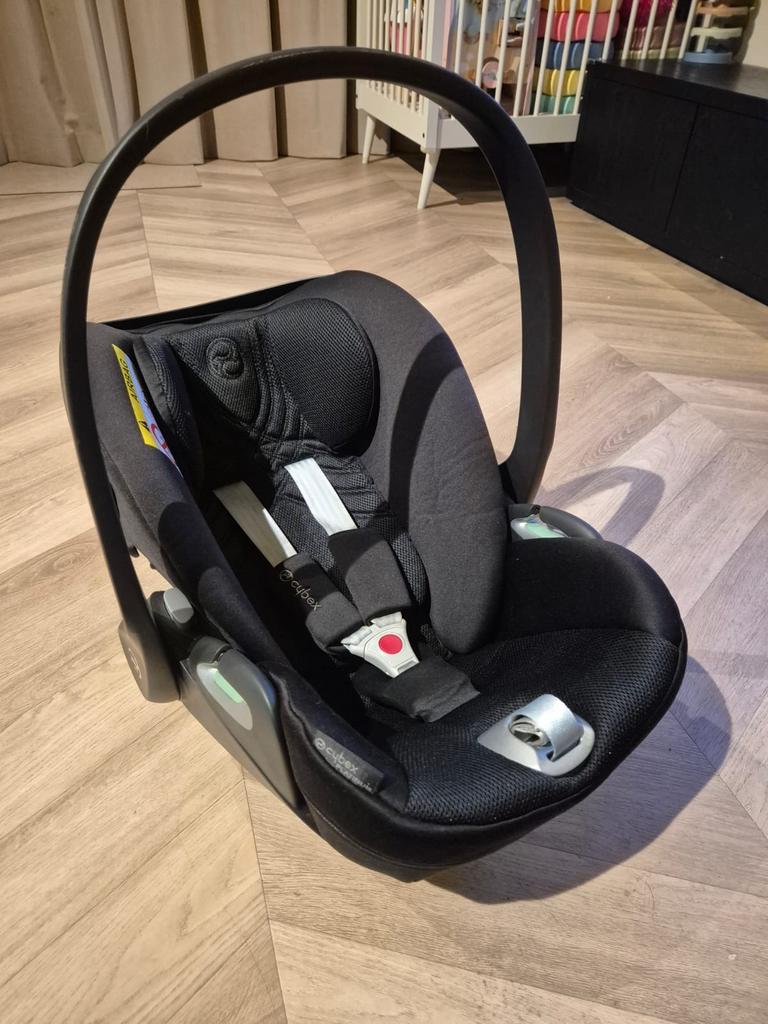 Cybex cloud T platinum sepia black, Gebruikt, Slaapstand, Isofix, 0 t/m 13 kg