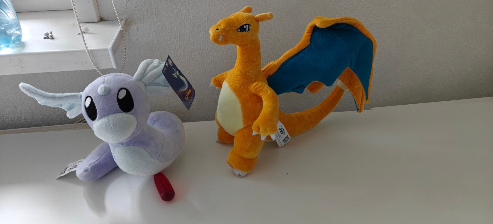 originele MSQ pokemon knuffels Charizard &Dratini, Ophalen of Verzenden, Nieuw, Overige typen