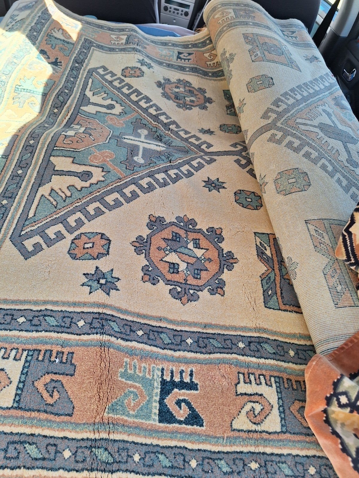 Heel mooi 100% schoon diek warn tapijt, Ophalen, Zo goed als nieuw, Rechthoekig, 200 cm of meer