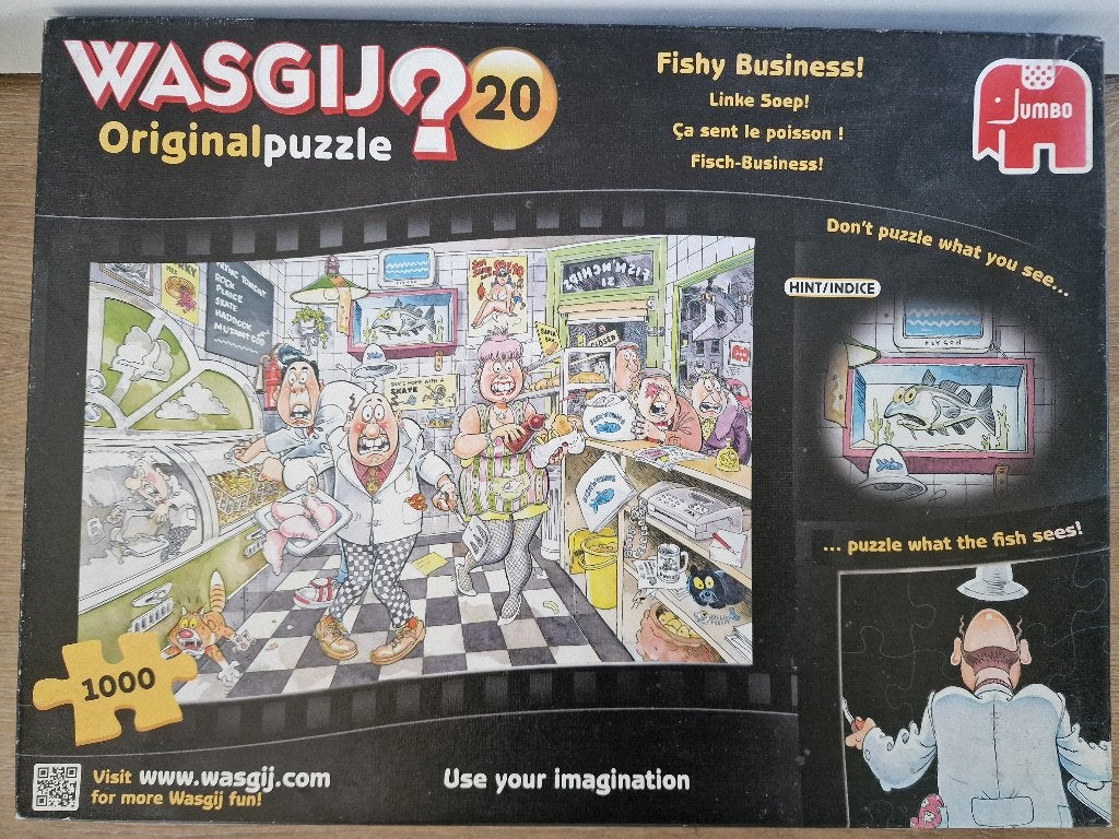 Wasgij puzzels Original, Ophalen of Verzenden, 500 t/m 1500 stukjes, Zo goed als nieuw, Legpuzzel