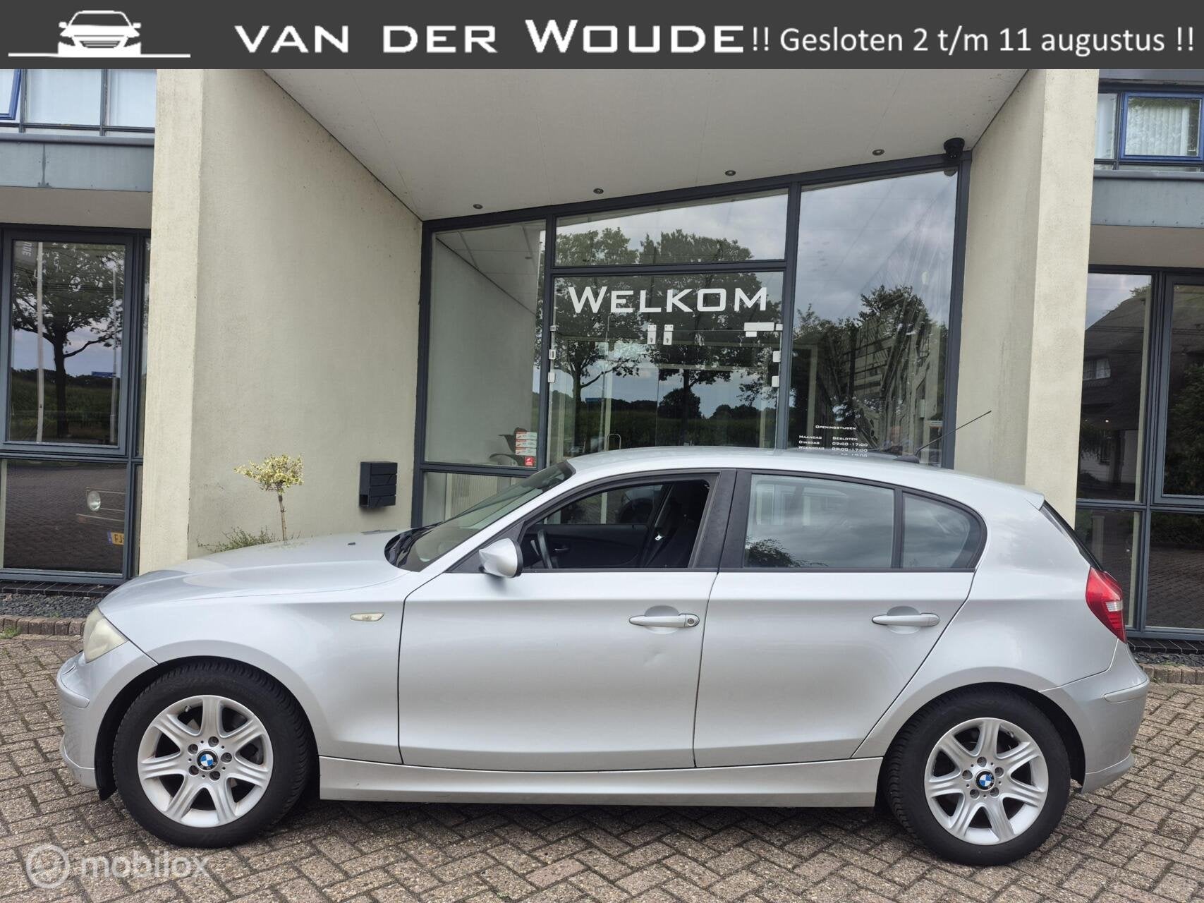 BMW 1-serie 116i Business Line '08|5DRS,|Airco|ADV.LEZEN!, Auto's, 1-Serie, 4 cilinders, 4 stoelen, 122 pk