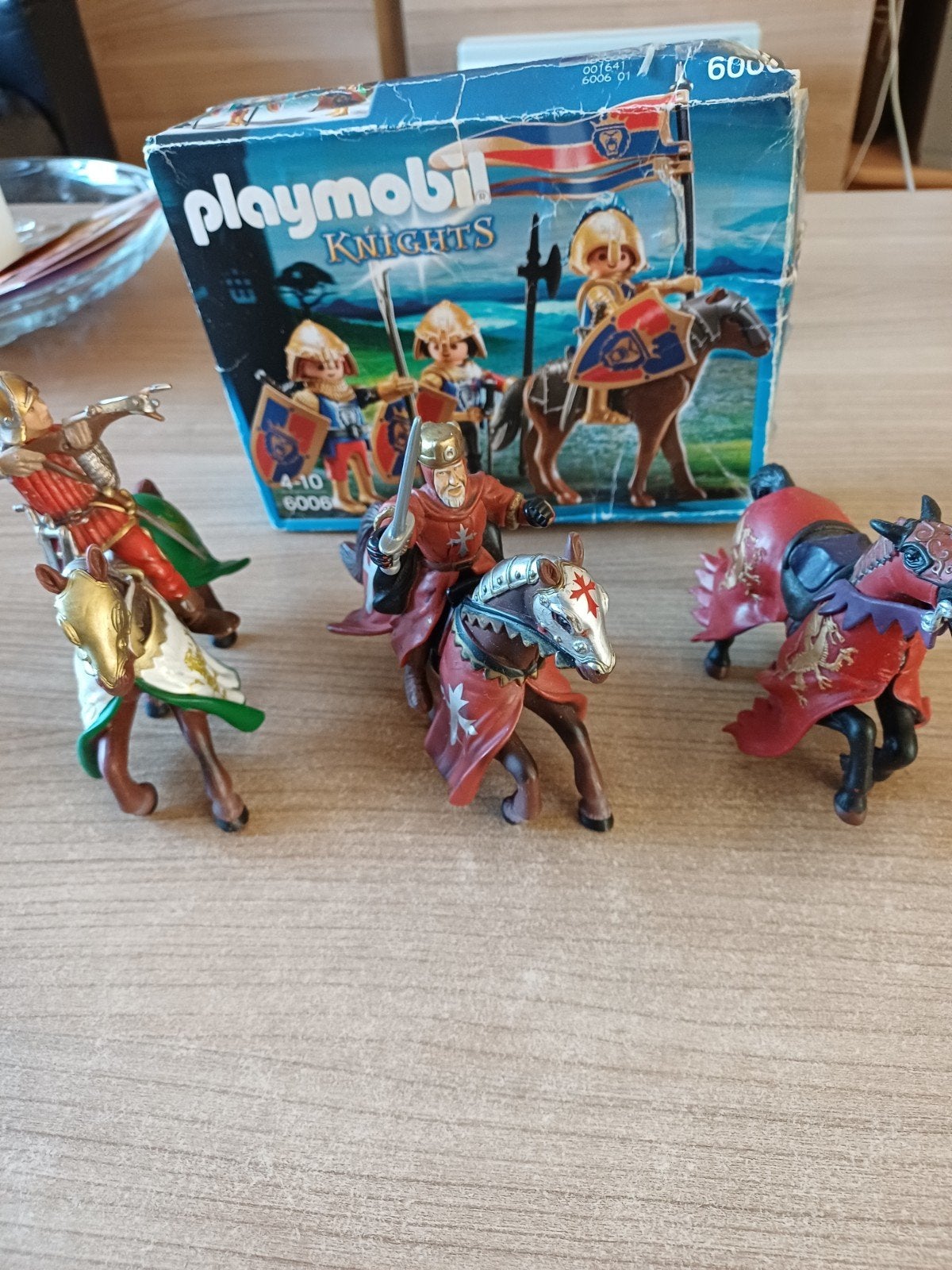 Playmobil 6006 Knights set - Compleet, doos beschadigd, Complete set, Overige typen, Ophalen of Verzenden, Zo goed als nieuw
