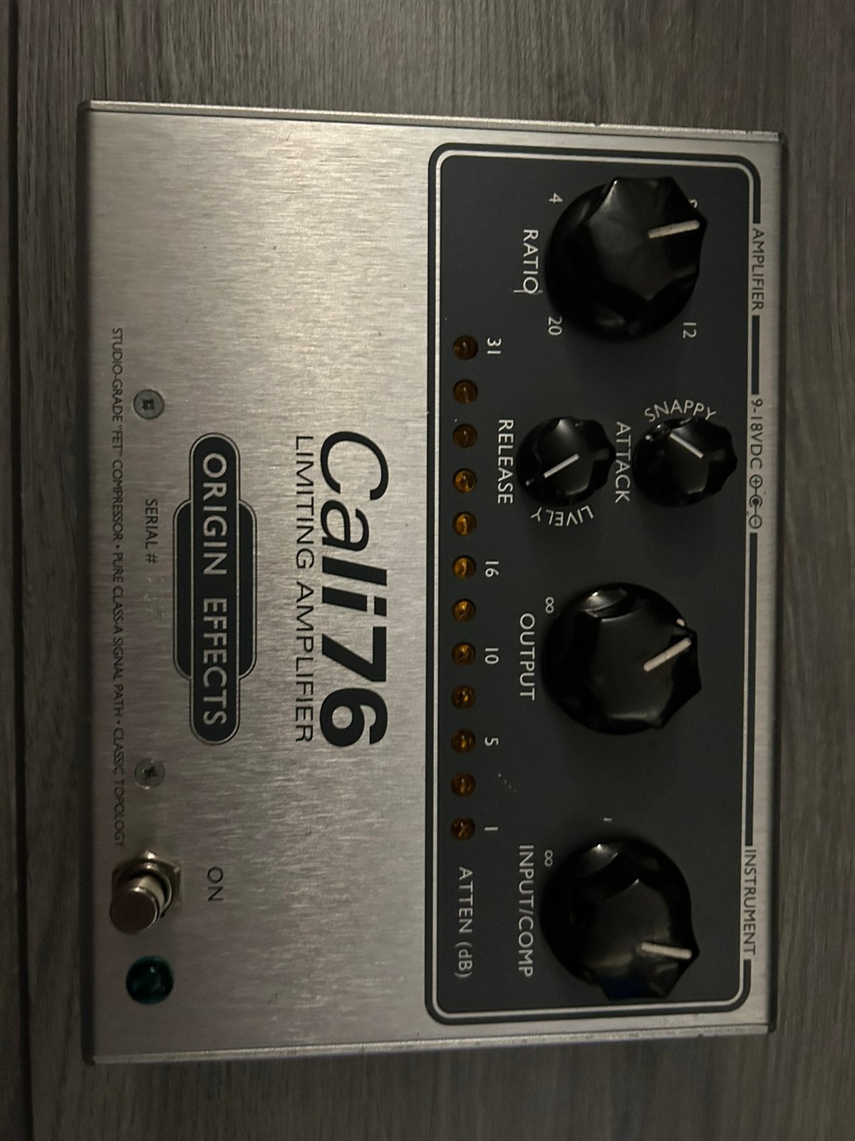Origin effects Cali 76 bigbox limiting amplifier compressor, Muziek en Instrumenten, Effecten, Ophalen of Verzenden, Compressor