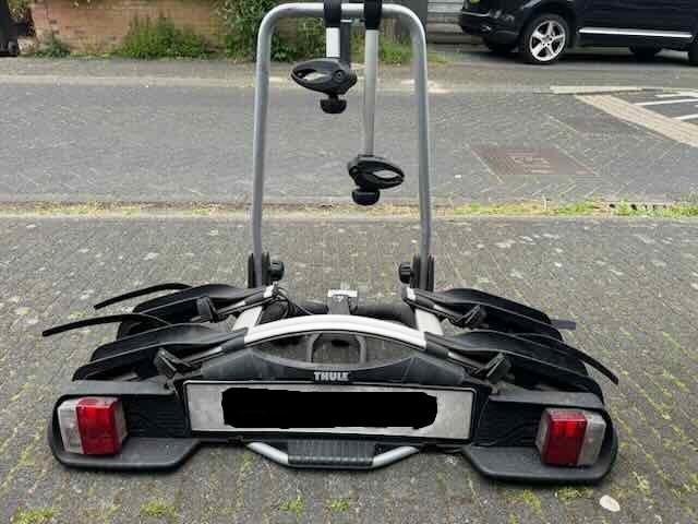 Thule EuroWay 921 Fietsdrager, Auto diversen, Fietsendragers, Ophalen, 2 fietsen, Gebruikt, Trekhaakdrager