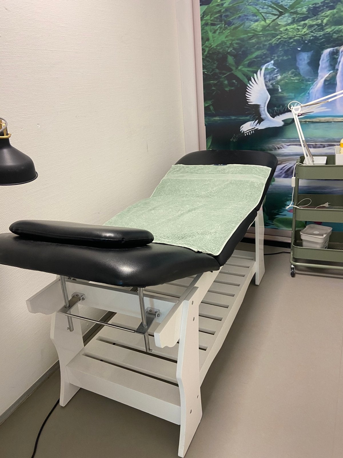 Behandel bank, Sport en Fitness, Massageproducten, Ophalen, Zo goed als nieuw, Massagetafel